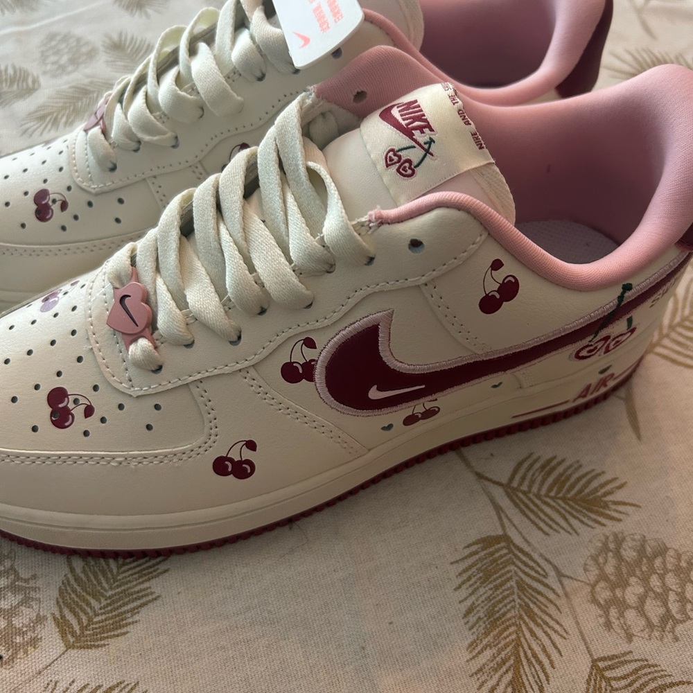 Nike Air Force Low Cherry Flavored Valentine's Day Shoes